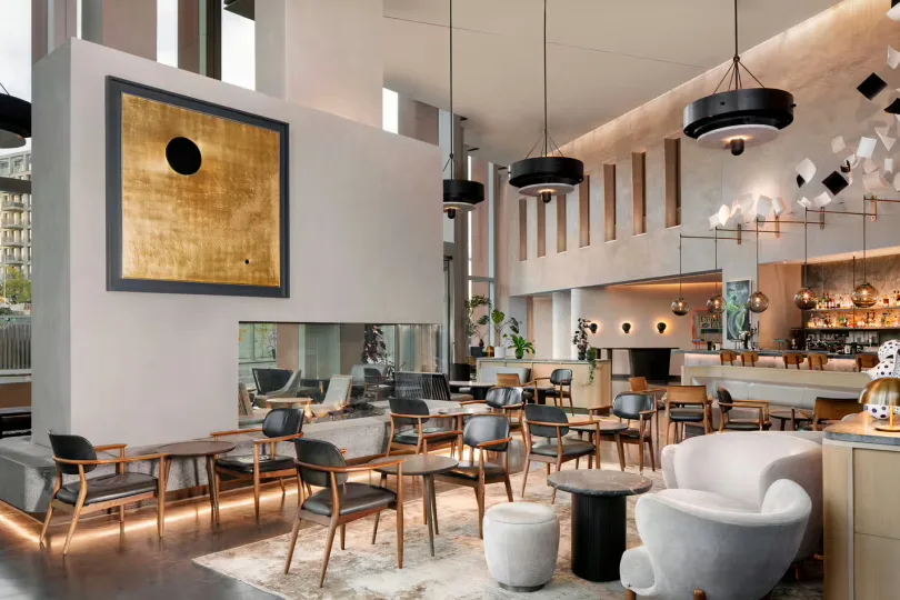 Interior of The Stratford Hotel