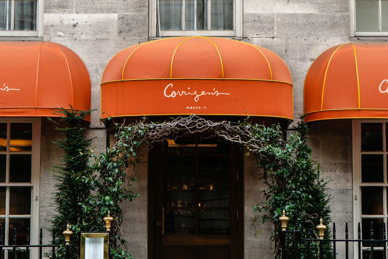 Interior of Corrigan's Mayfair