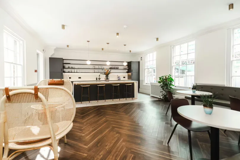 Interior of Theobalds Road