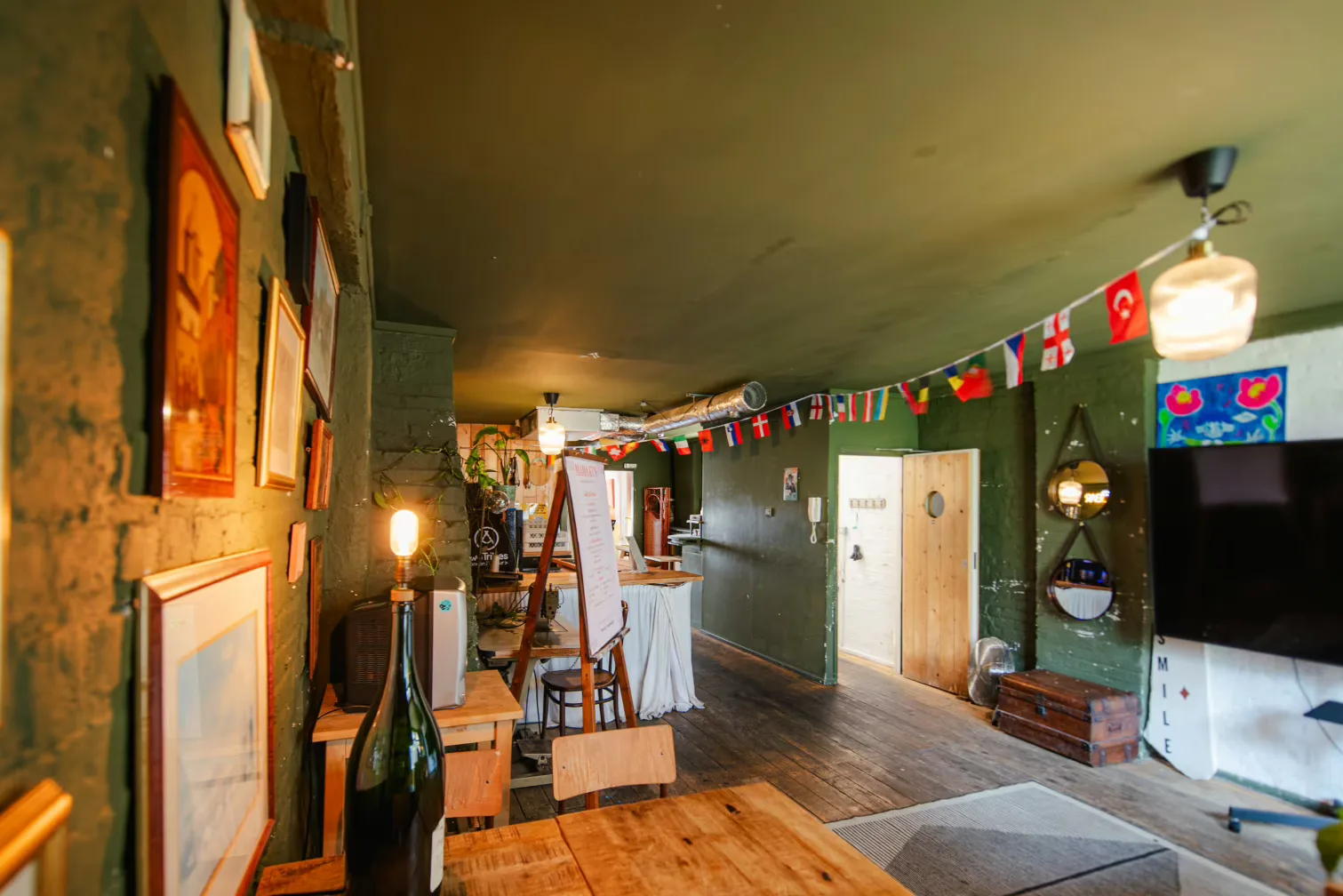 Interior of Bread and Butter Loft