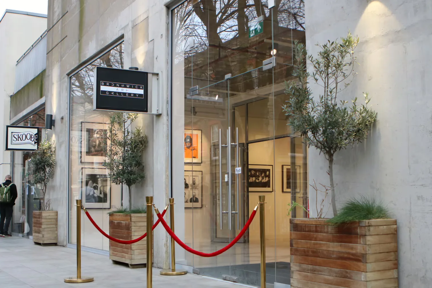 Interior of Brunswick Art Gallery & Event Space