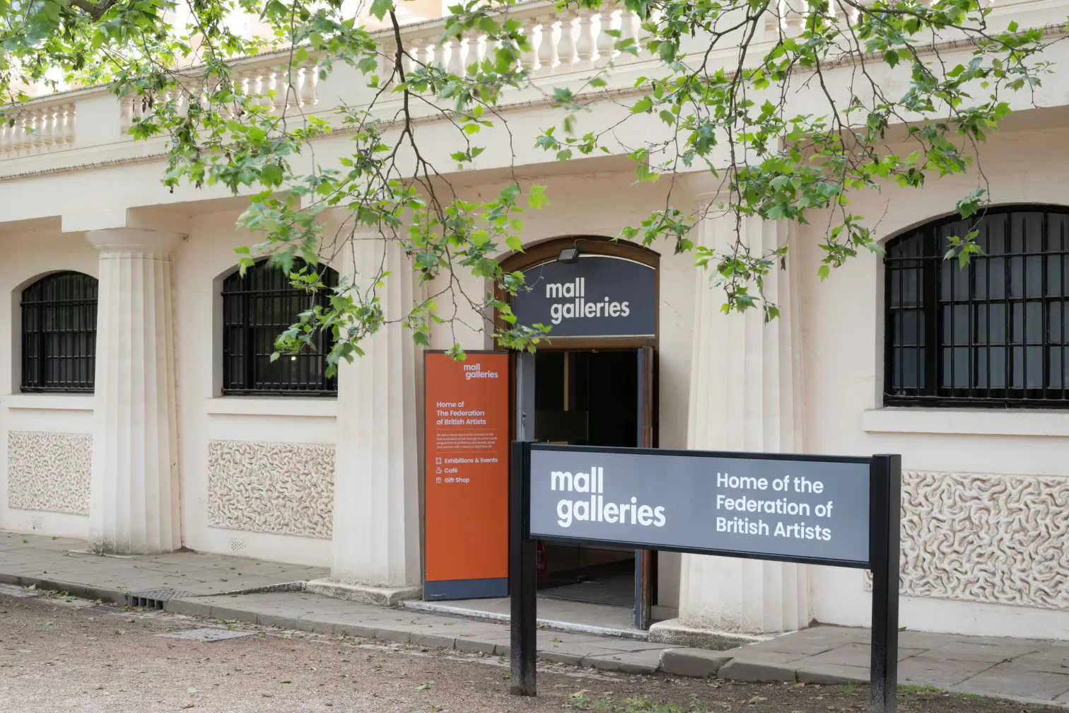Interior of Mall Galleries