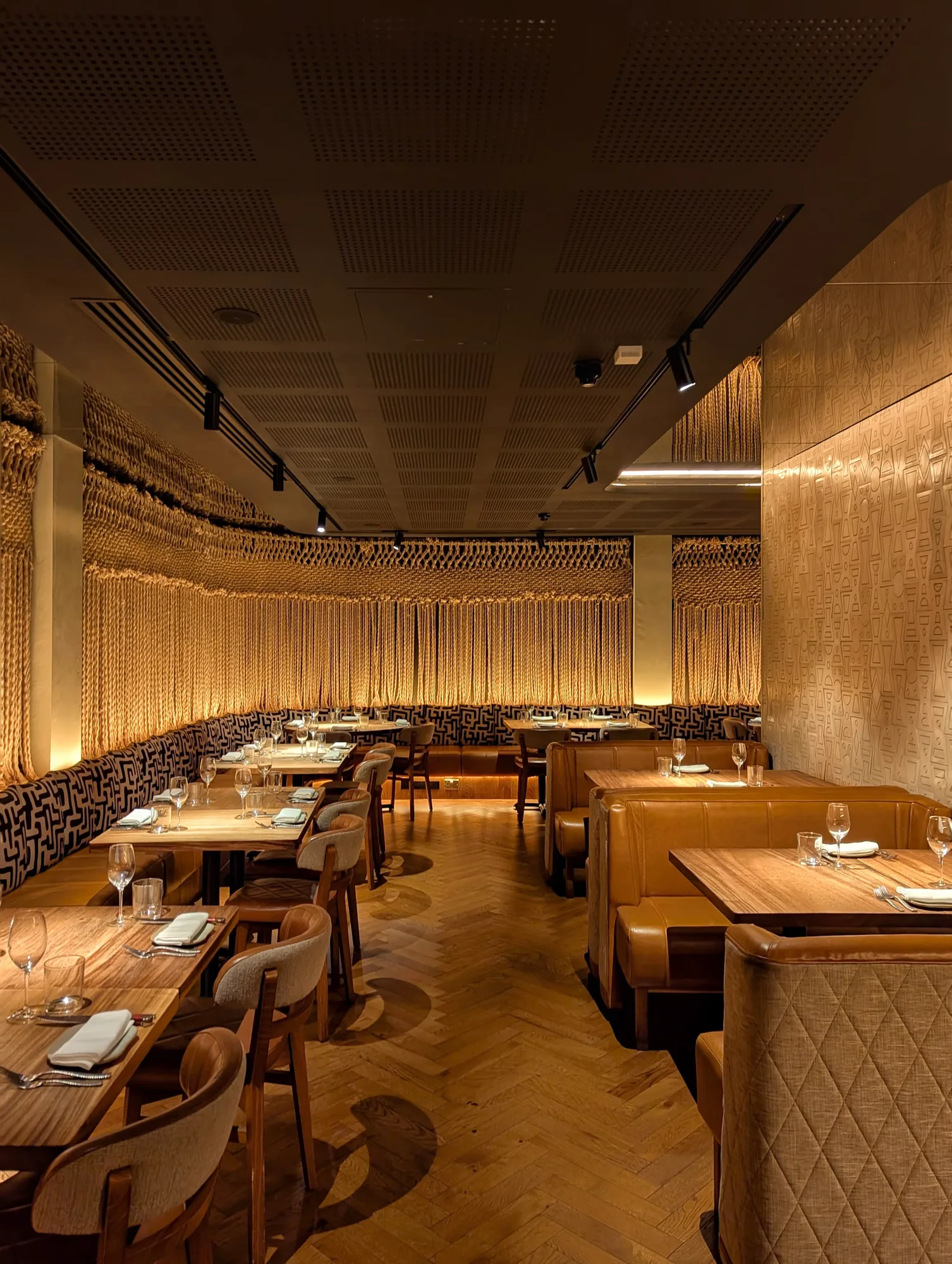 Interior of The Meat and Wine Co