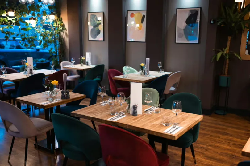 Interior of Mosaic Kitchen