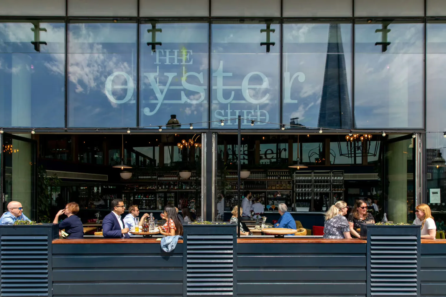 Interior of The Oyster Shed