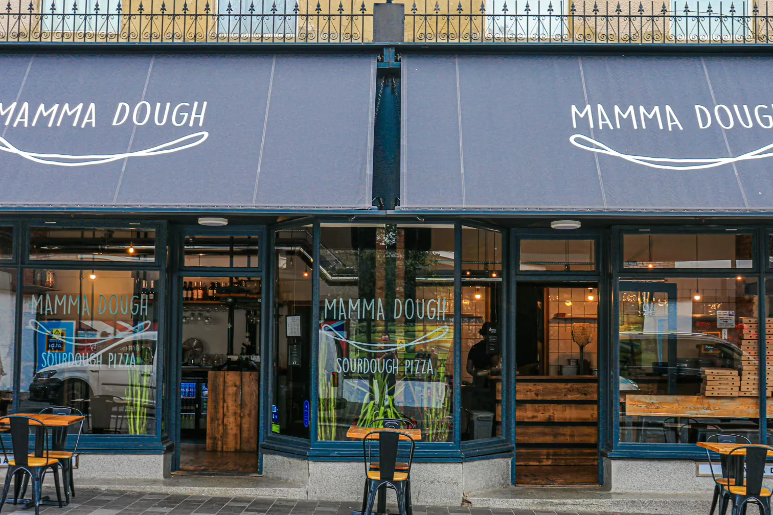 Interior of Mamma Dough South Norwood