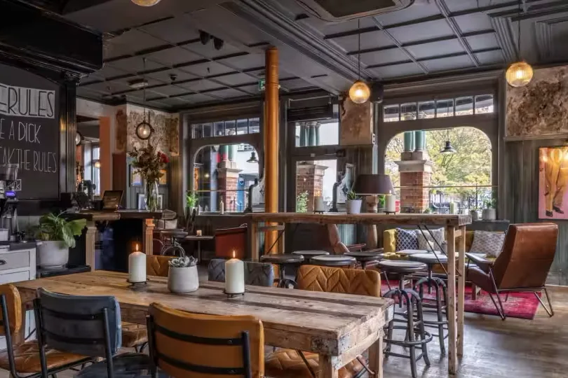 Interior of The Wolfpack Inn