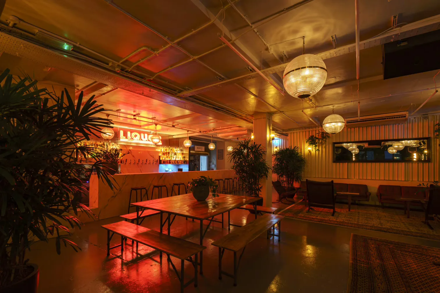 Interior of NT's Loft