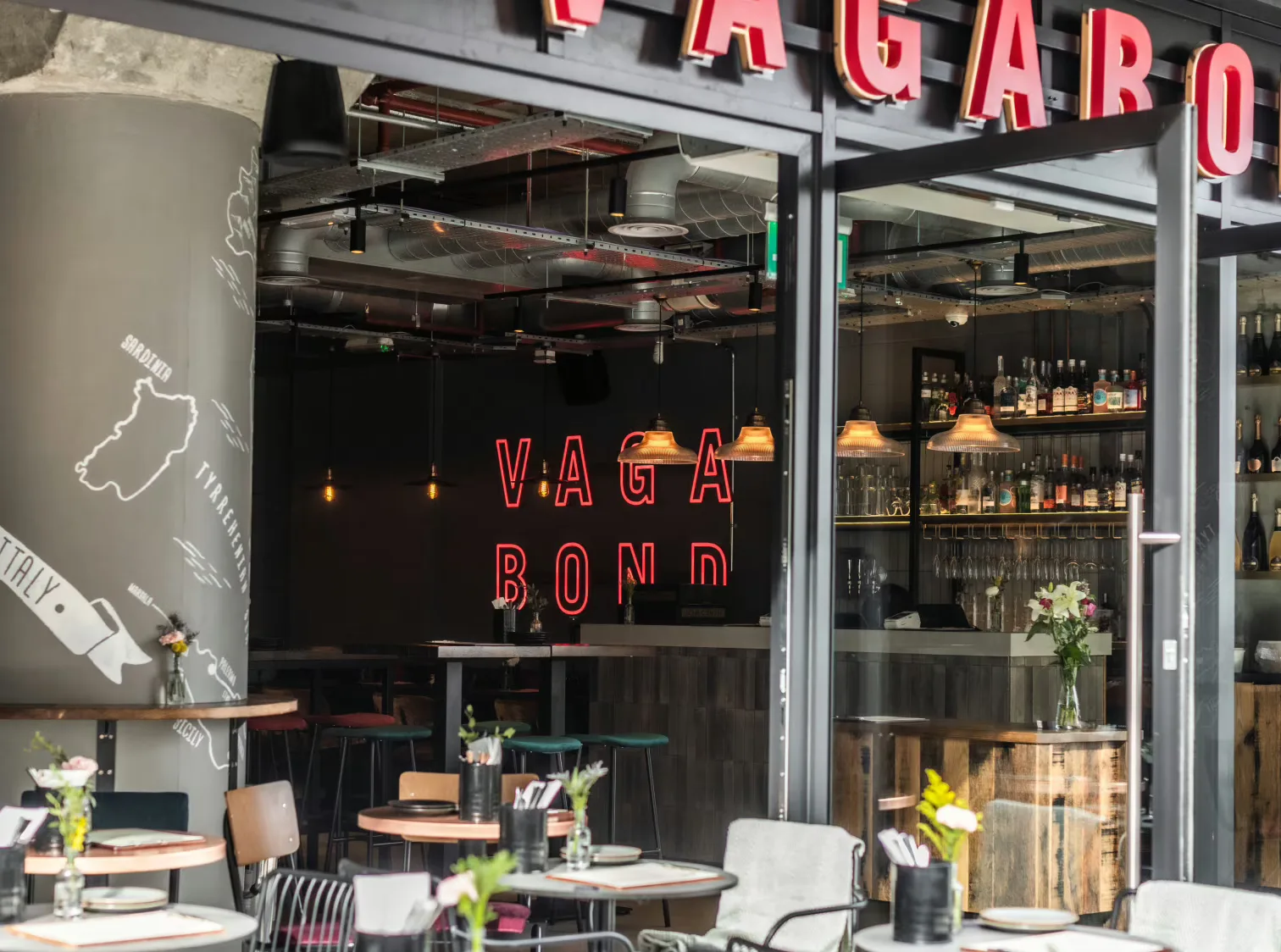 Interior of Vagabond Battersea