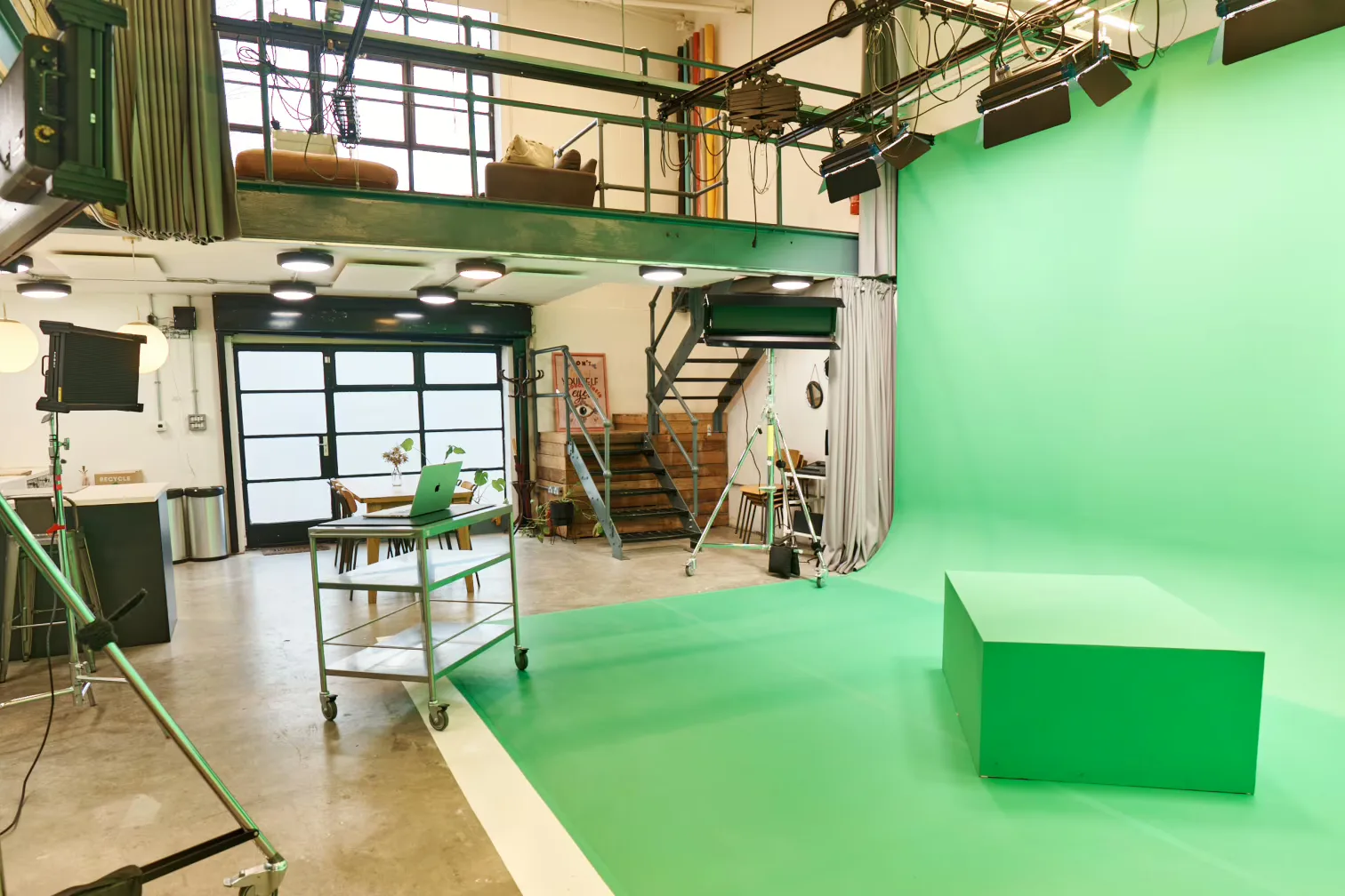Interior of Bad Star Studios