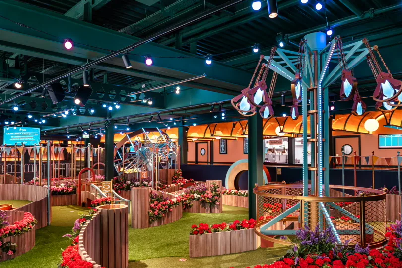 Interior of Swingers West End