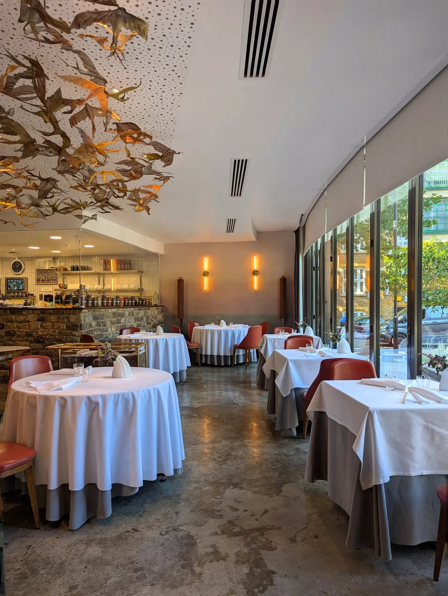 Interior of Restaurant Story