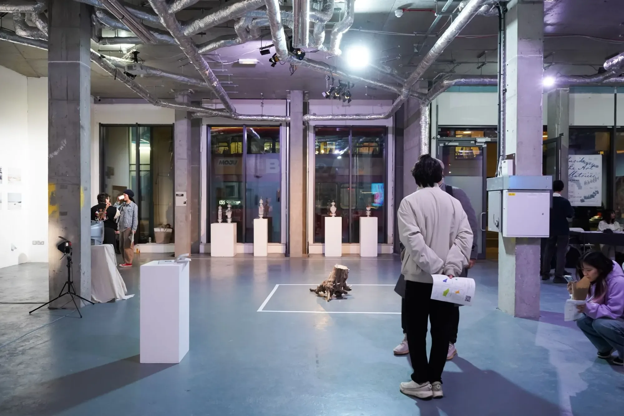 Interior of Indra Gallery