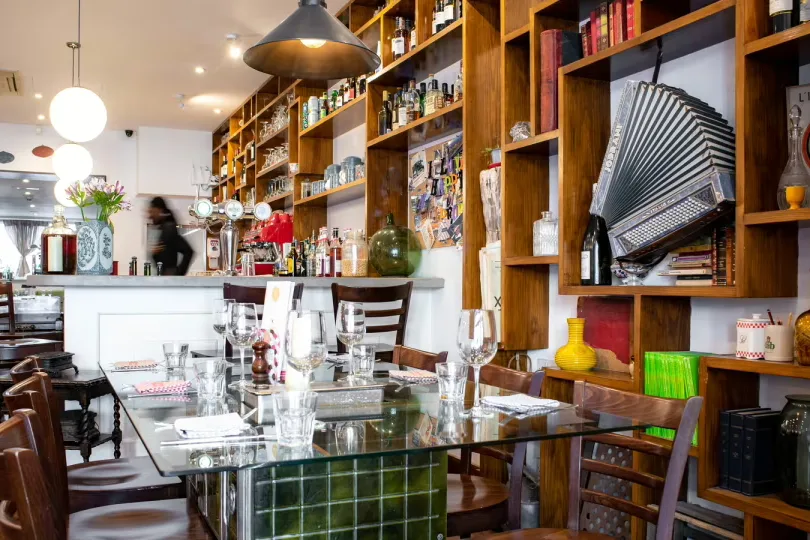 Interior of Gazette Putney