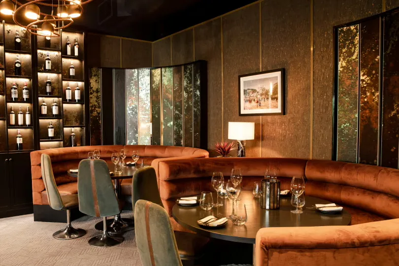 Interior of Gaucho Hampstead