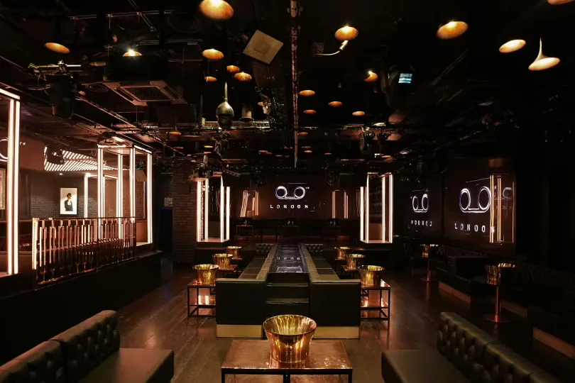 Interior of Tape London – Private Event Venue