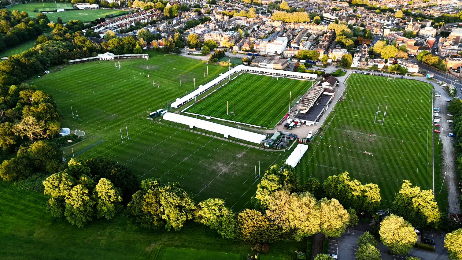 Interior of Richmond Athletic Ground