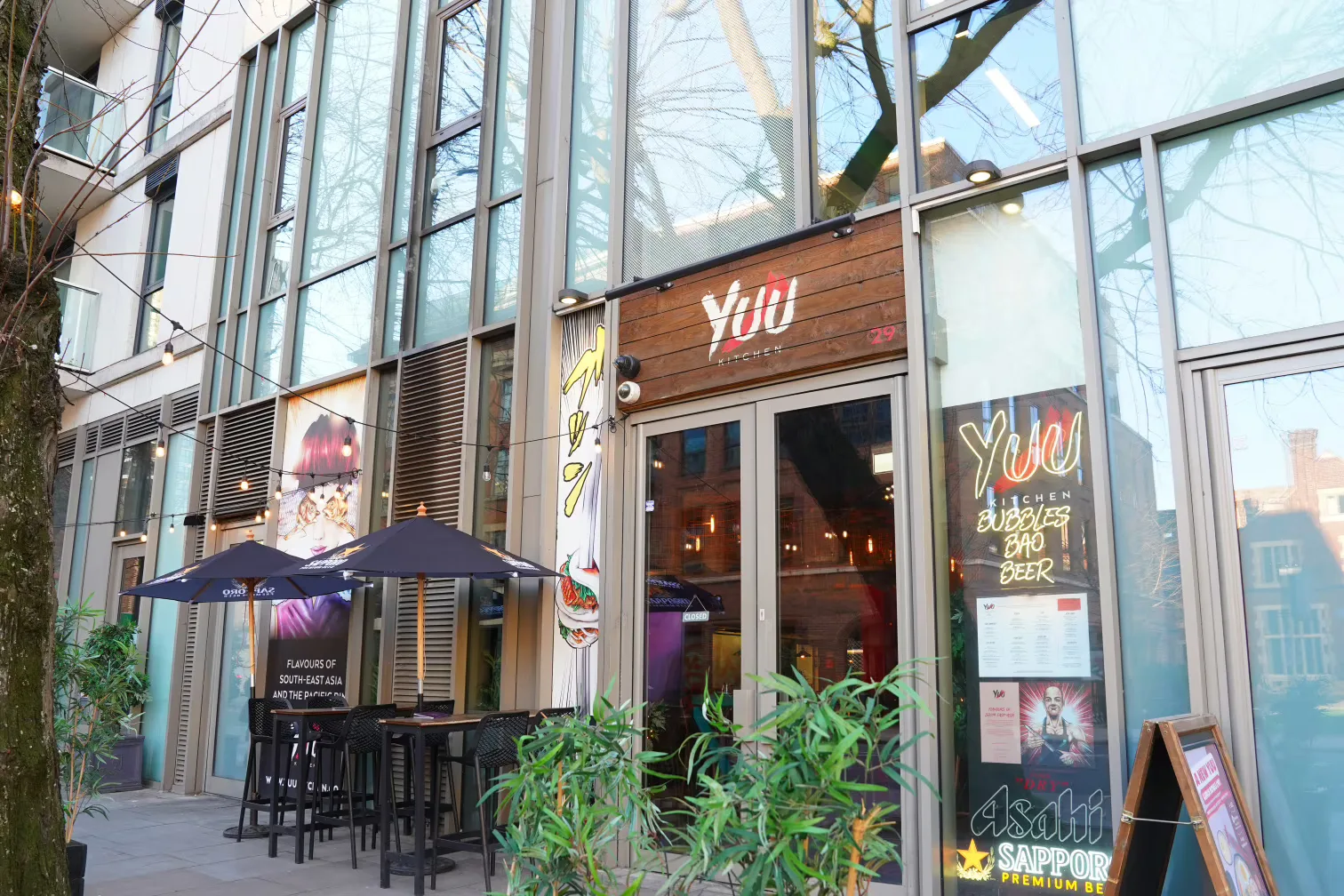 Interior of YUU Spitalfields