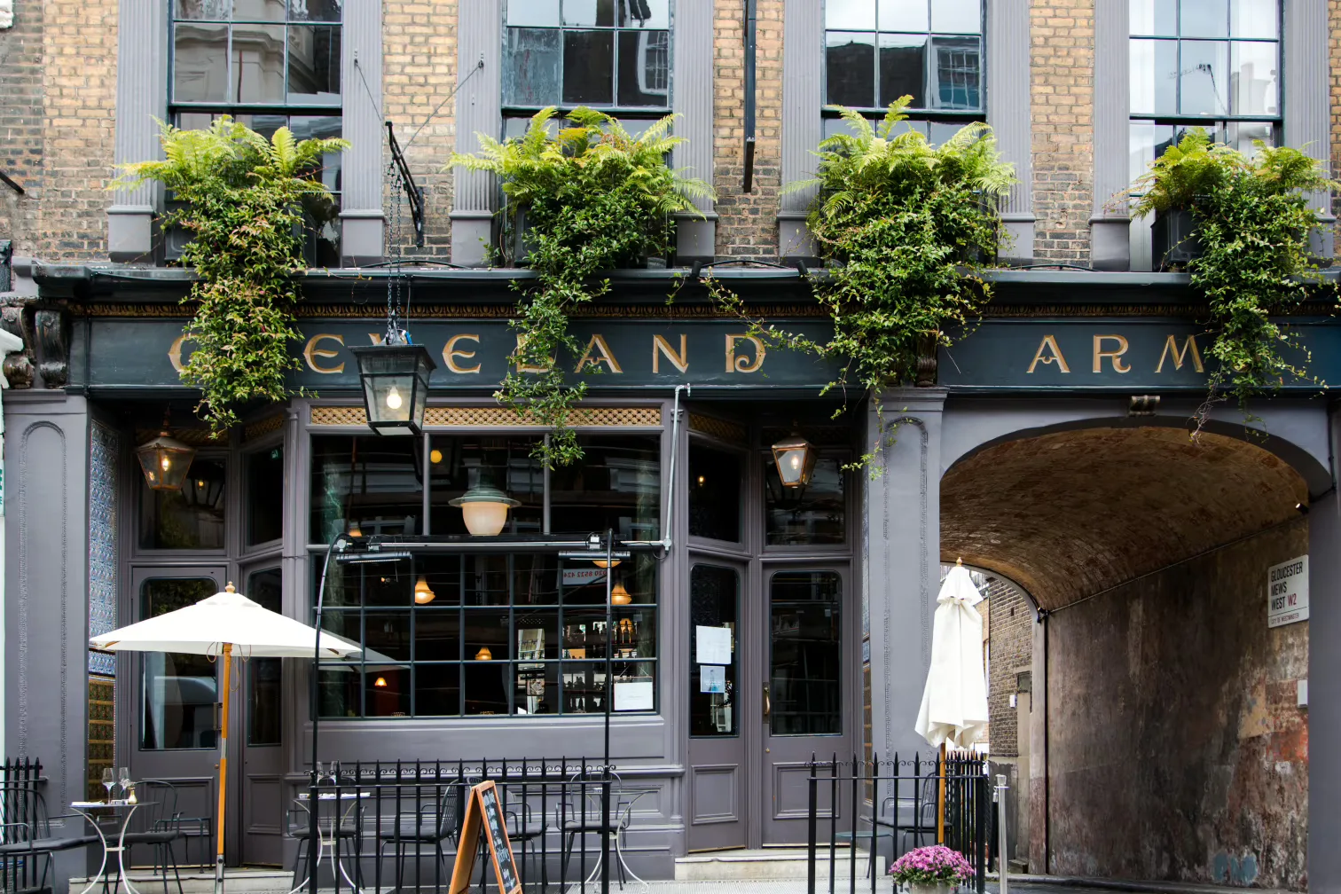 Interior of The Cleveland Arms
