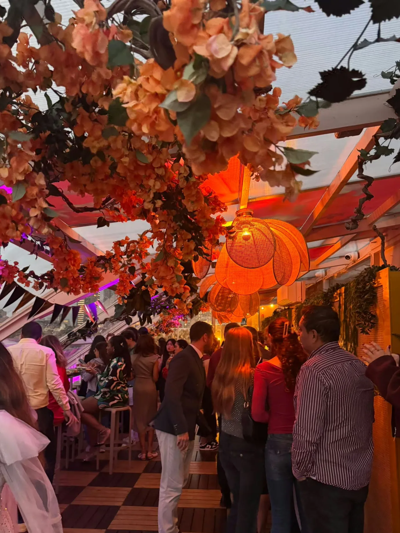Interior of Circe's Rooftop Waterloo