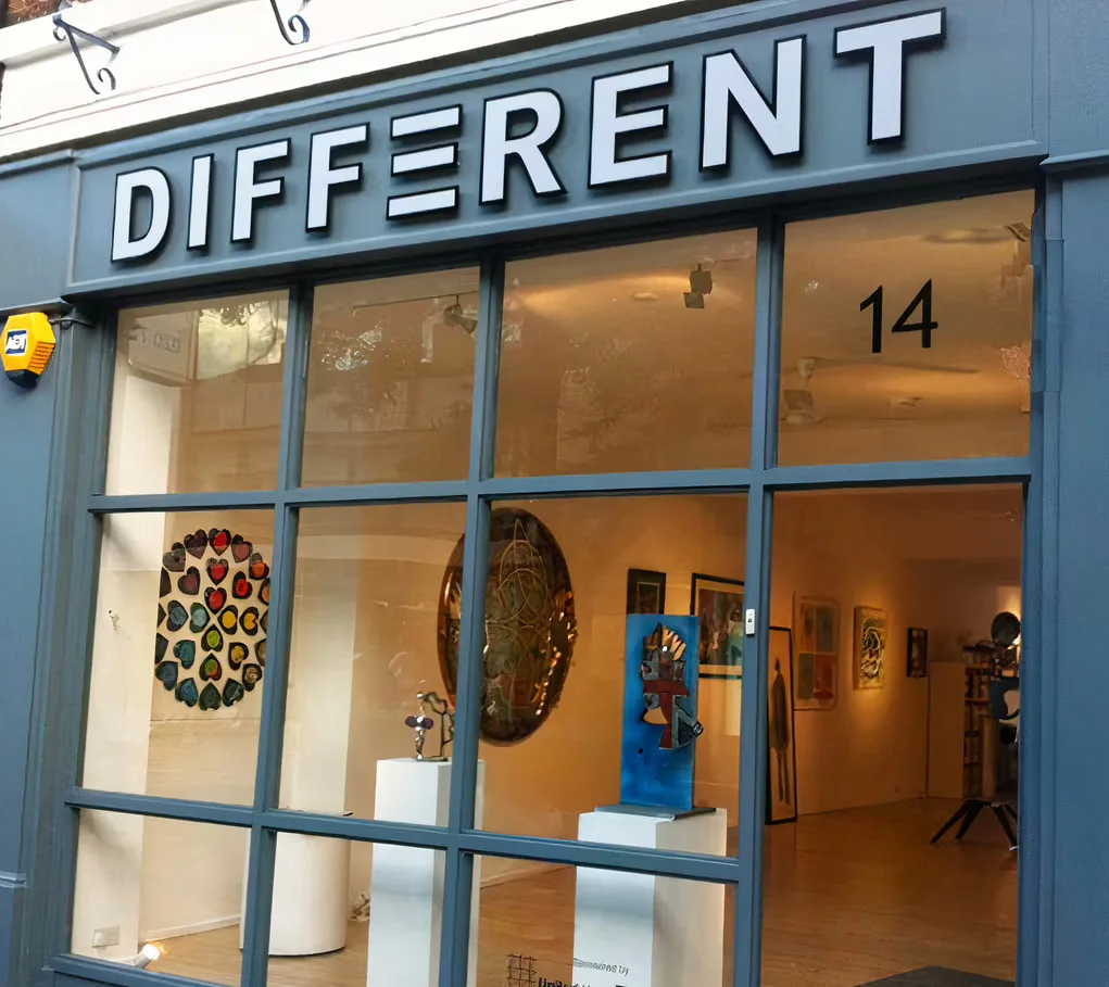 Interior of Gallery Different