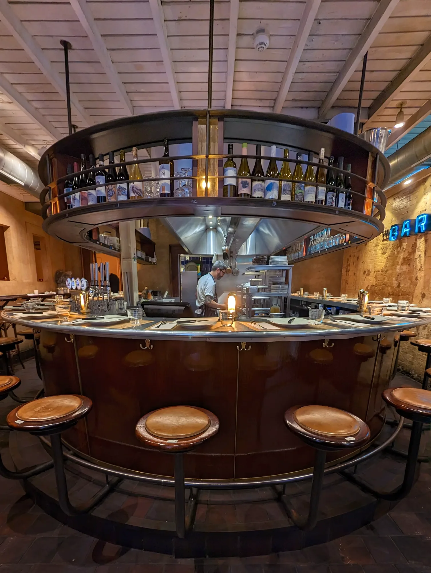 Interior of The Barbary