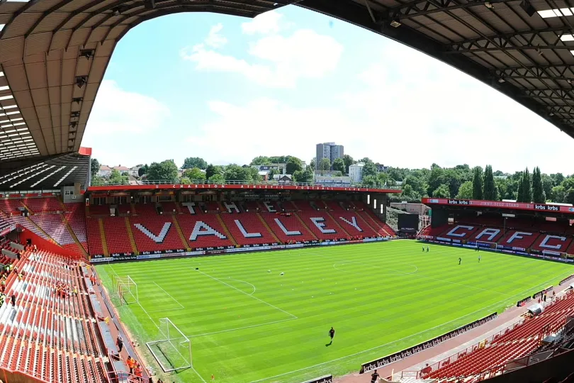 Interior of Charlton Athletic Football Club