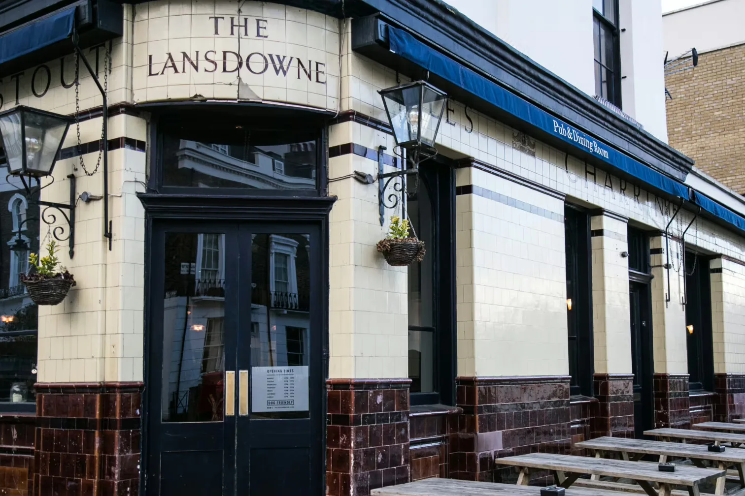 Interior of The Lansdowne Pub & Dining Room
