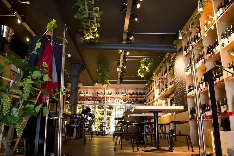 Interior of Vinoteca di Sartoria Liverpool Street