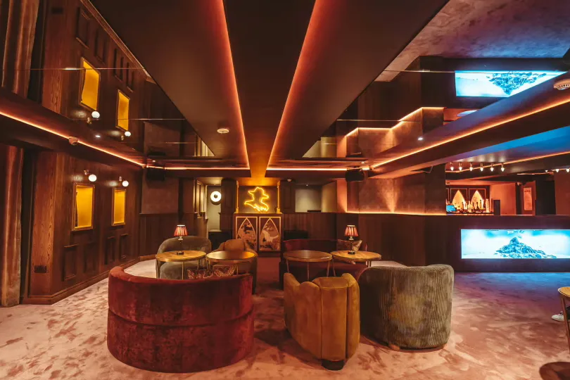 Interior of Tabu London